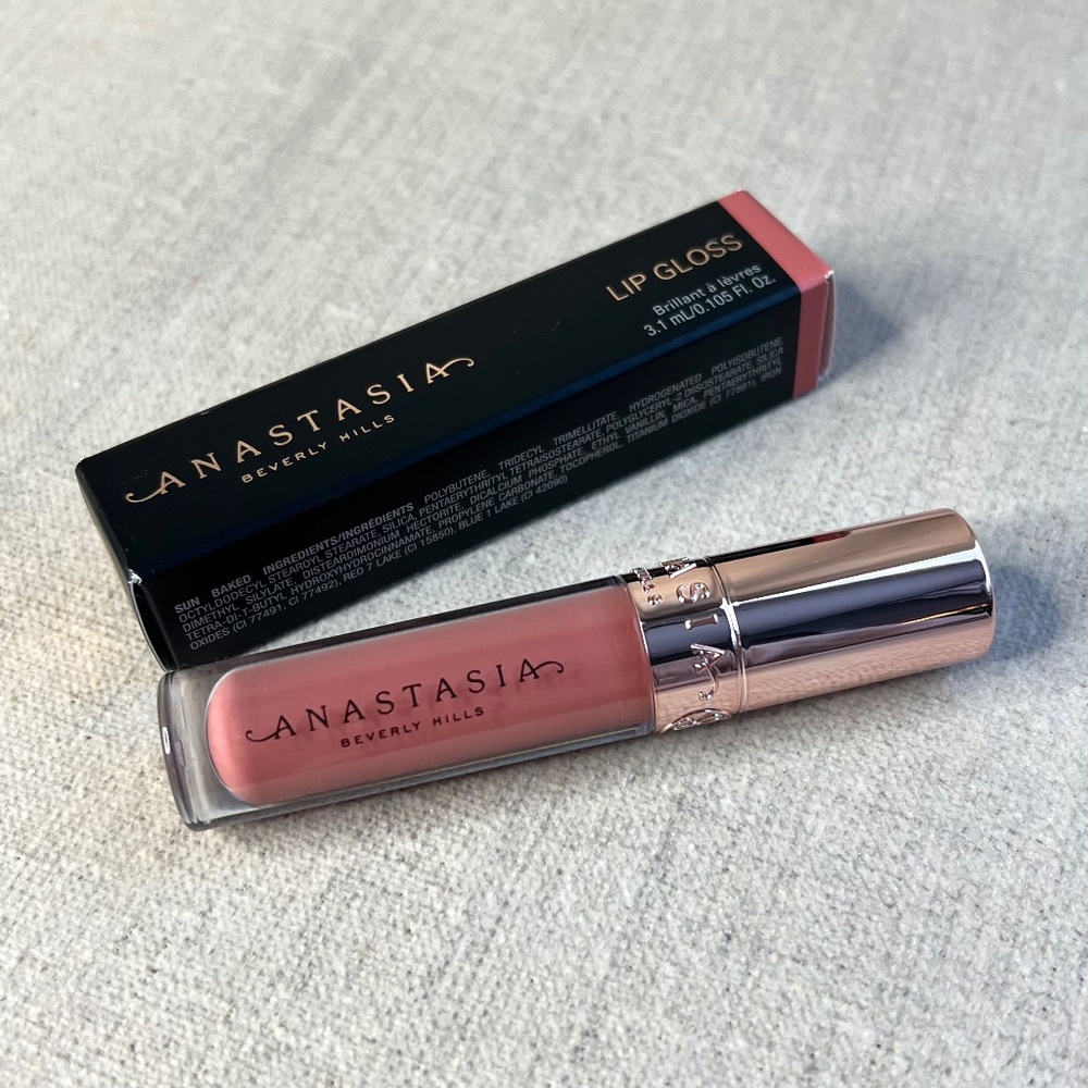 ❤️3 for $25❤️ Anastasia Beverly Hills Lipgloss mini in Sun Baked - Picture 6 of 6